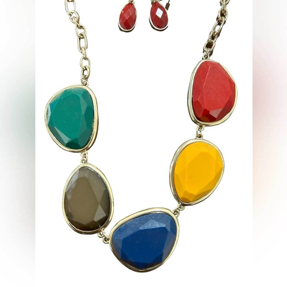 Chunky Primary Colors Necklace